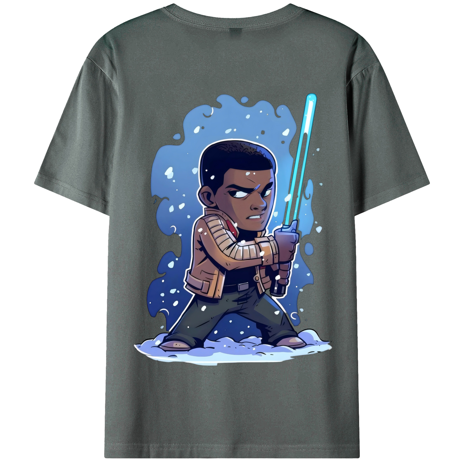 （画像用） スター・ウォーズ Star Wars 綿100％半袖Tシャツ（背面プリント）